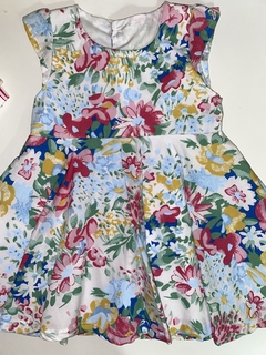 Vestido de poplin, pilim. 12 meses - comprar online