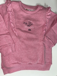 Buzo "Little princess" frisado
