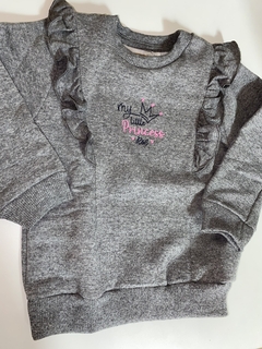 Buzo "Little princess" frisado - comprar online