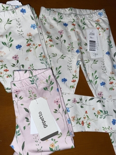 Calzas livianas florcitas - comprar online
