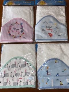 Toallones de bebe con capucha