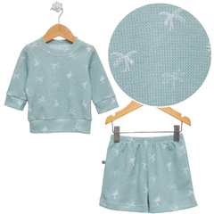 Conjunto wafle mini bebe