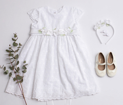 Vestido de fiesta broderie - comprar online