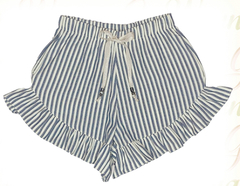 Short lino rayado