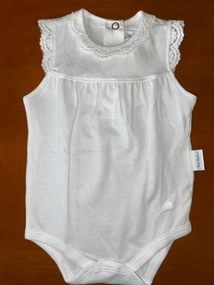 Body blanco puntillas