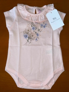 Body floral con cuellito
