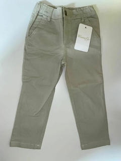 Chino de gabardina
