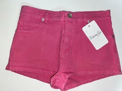 Short de jean fucsia
