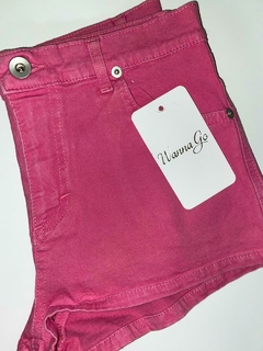 Short de jean fucsia - comprar online