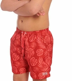 Short de baño estampado