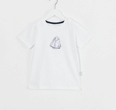 Remera velero blanco