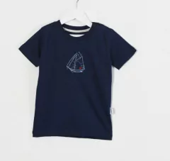Remera velero azul
