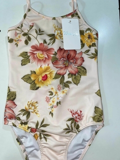 malla estampa flores niña - Pequeños Mimitos gualeguay