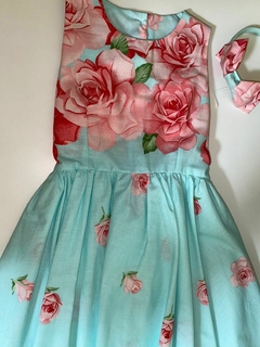 Vestido de poplin wanna go flores - comprar online