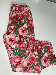 Calza multiflores algodón sin frisa. UNICA, talle 12