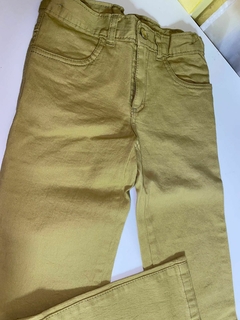 Pantalón de gabardina de colores - comprar online