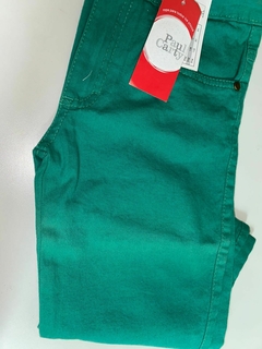 Pantalón de gabardina de colores