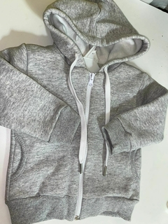 Campera canguro con frisa, mini bebe
