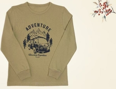 Remera Adventure en Jersey Gamuzado