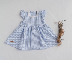 Vestido de cloqué de algodón - comprar online