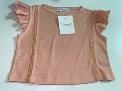 Remeras con puntillas entre dos - comprar online