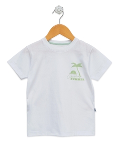 Remera basica estampada