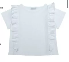 Remera de Flamé con volados