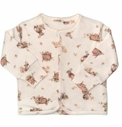 campera forrada con picot interlock