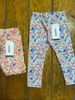 Calzas mini beba florcitas - comprar online