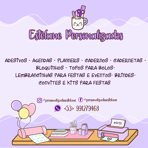 Imagem do banner rotativo Estéfane Personalizados