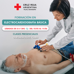 Formación en Electrocardiografía Básica - 10/05 al 14/06 de 8 a 13 hs. - comprar online