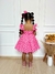 VESTIDO XADREZ ROSA - loja online