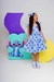 VESTIDO STITCH - AZUL - loja online