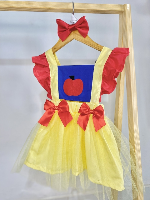 ROMPER | JARDINEIRA BRANCA DE NEVE