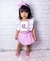 ROMPER | JARDINEIRA MINIE ROSA - comprar online