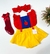 ROMPER | JARDINEIRA BRANCA DE NEVE