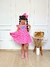 VESTIDO XADREZ ROSA na internet