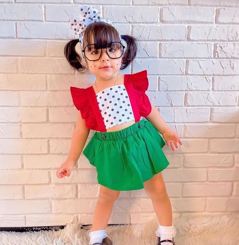 ROMPER | JARDINEIRA CHIQUINHA