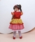 VESTIDO JUNINO VERMELHO / AMARELO - comprar online