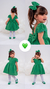 VESTIDO LUA - VERDE - Laura Mini Closet