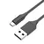 Cabo USB para USB-C HP, 1 Metros, Preto - trançado - comprar online