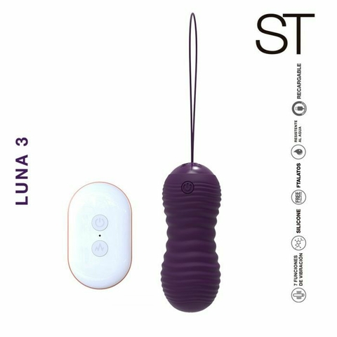 BALA VAGINAL ESTIMULADORA CON CONTROL REMOTO - LUNA 3