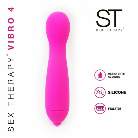 VIBRADOR & ESTIMULADOR ZONAS ERÓGENAS - VIBRO 4 - (A PILAS)