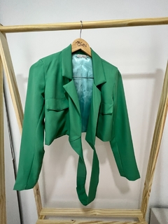 Blazer Cropped Alfaiataria - Use Gemini