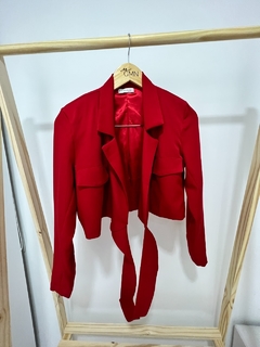 Blazer Cropped Alfaiataria - comprar online