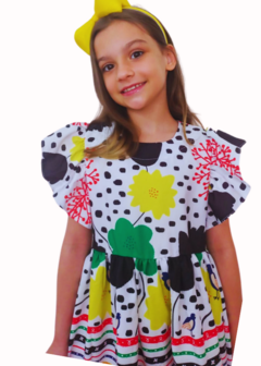 Vestido Infantil Menina Encanto na internet