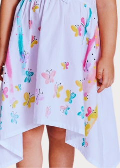 Vestido Infantil Borboletinha Alphabeto na Suricatto - comprar online