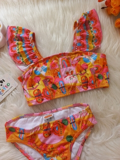 Biquíni Infantil Raposinha Alphabeto - Suricatto Store