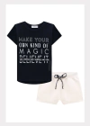 Conjunto de Blusa e Shorts Vi&Vicky