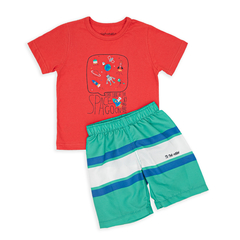 Conjunto Infantil Menino Space Alphabeto - comprar online